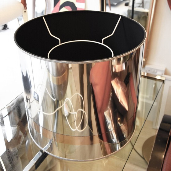 Image 1 of Lampada da tavolo vintage in metallo e ottone di Gioffredo Reggiani, 1970