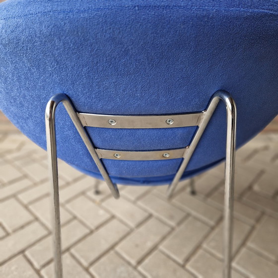 Image 1 of 90s Blue Armchair