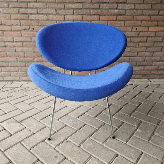 Image 1 of 90s Blue Armchair