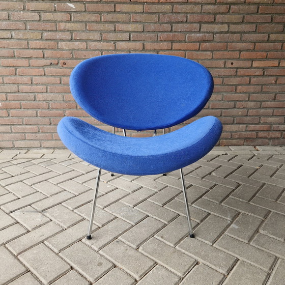 Image 1 of 90s Blue Armchair