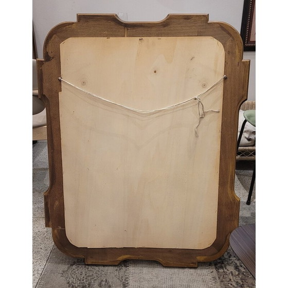 Image 1 of Vintage mirror in carved and gilded wood, Italy
