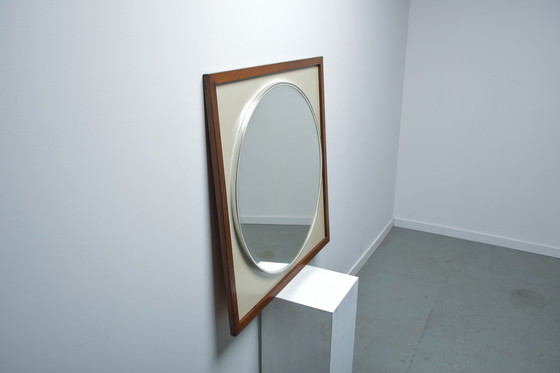 Image 1 of Miroir moderne du milieu du siècle par Alfred Hendrickx, Belgique, années 1960