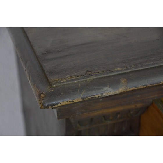 Image 1 of Cassettiera vintage in noce con 4 cassetti, Italia 1930