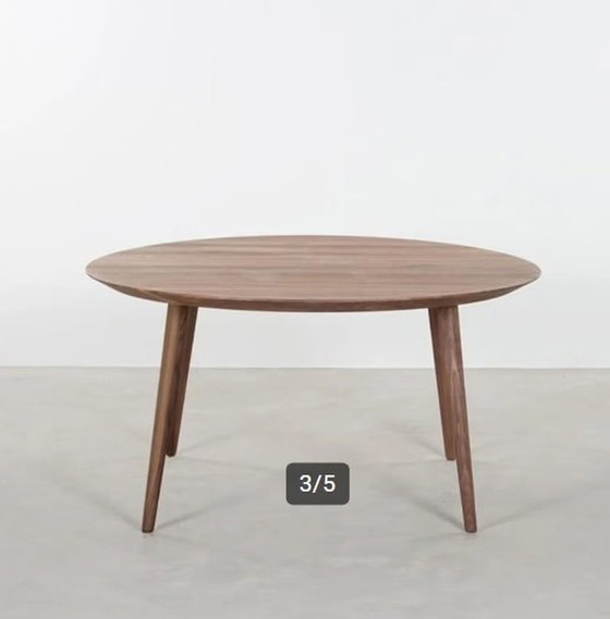 Image 1 of Tomler Coffee table, from Sav and Okse round walnut