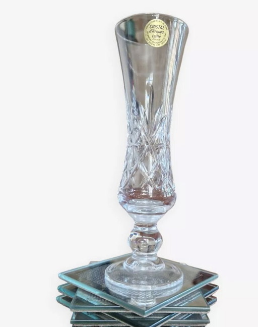 Cut 60's D'Arques Crystal Soliflore