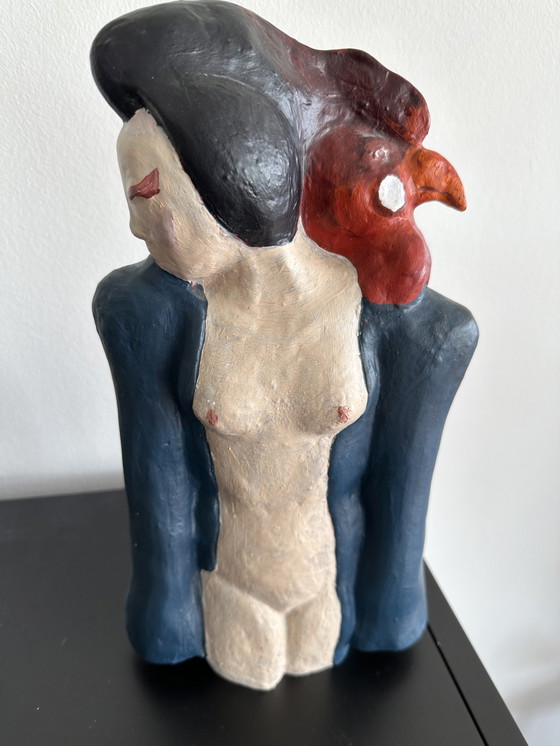 Image 1 of Joan Seyferth - Rooster Woman figurine