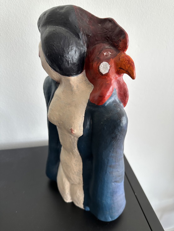 Image 1 of Joan Seyferth - Rooster Woman figurine