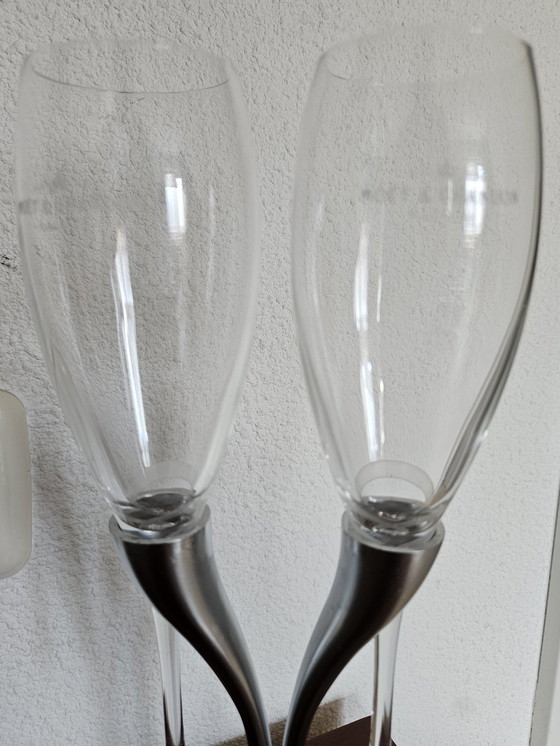 Image 1 of Duo Flütes Moet Et Chandon In Holder