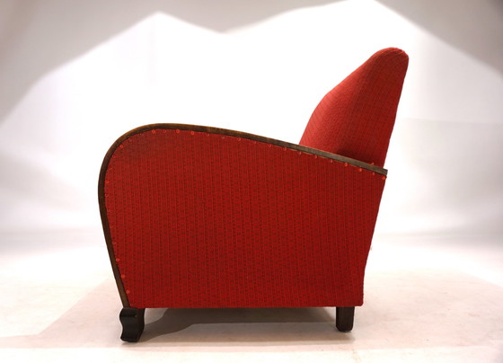 Image 1 of Art Deco Set Of 2 Lounge Chairs, 1930