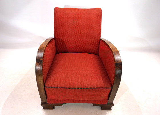 Image 1 of Art Deco Set Of 2 Lounge Chairs, 1930