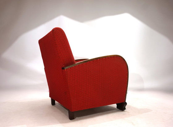 Image 1 of Art Deco Set Of 2 Lounge Chairs, 1930