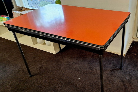 Image 1 of Formica Extendable Picnic Table