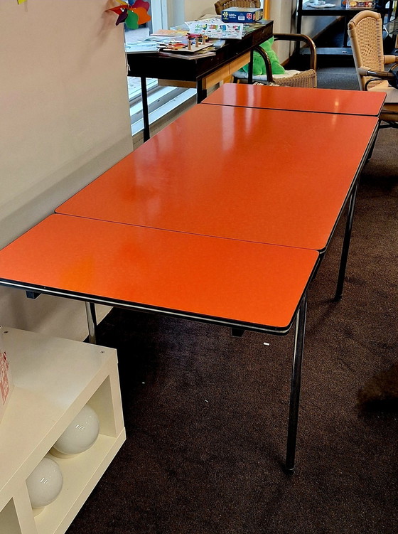 Image 1 of Formica Extendable Picnic Table