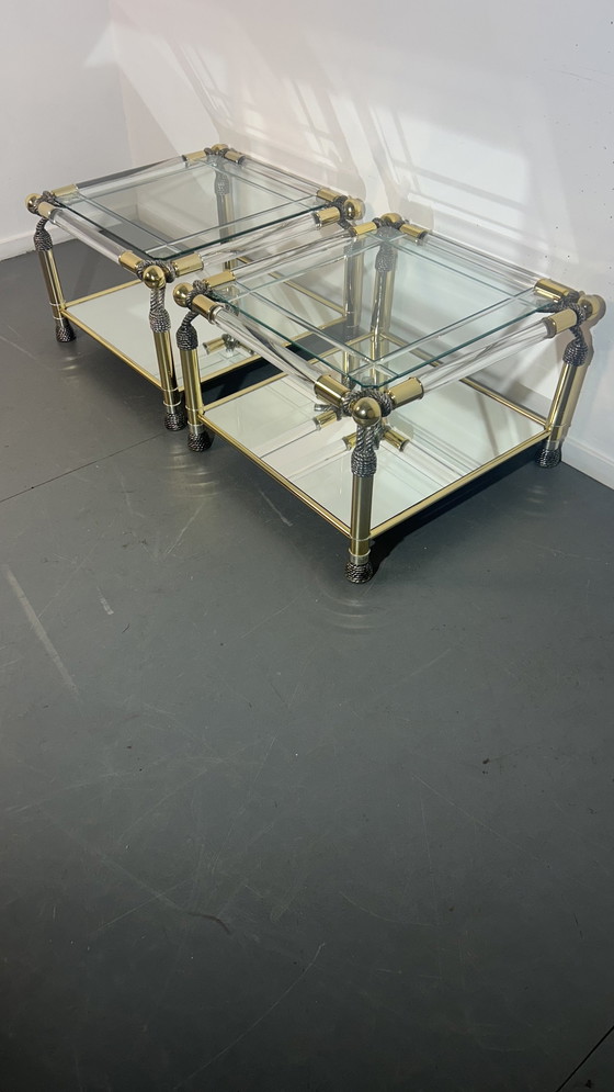 Image 1 of Set of Side Tables Curvasa (Spain) '1980'