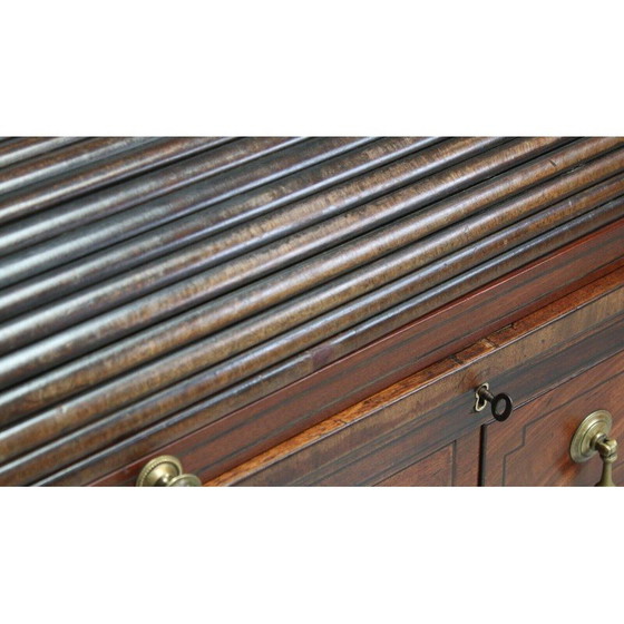 Image 1 of Vintage mahogany drum desk