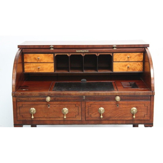 Image 1 of Vintage mahogany drum desk