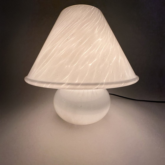 Image 1 of Table lamp Limburg glashutte mushroom 1970s