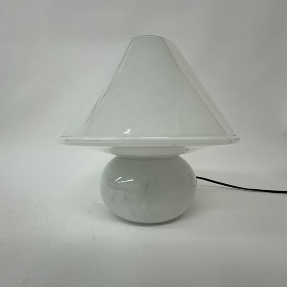 Image 1 of Lampe de table Limburg glass hut mushroom 1970