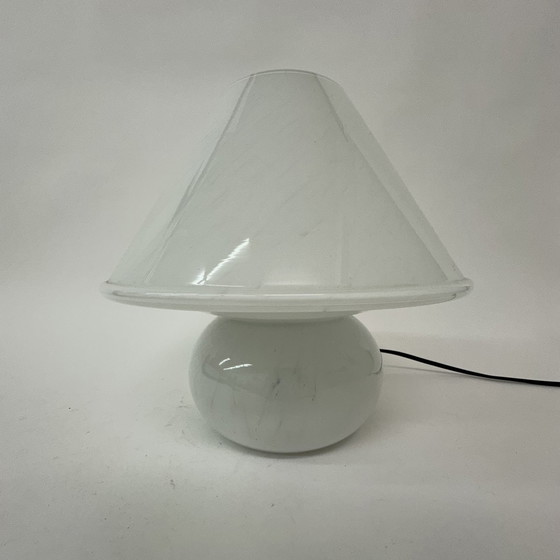 Image 1 of Lampe de table Limburg glass hut mushroom 1970