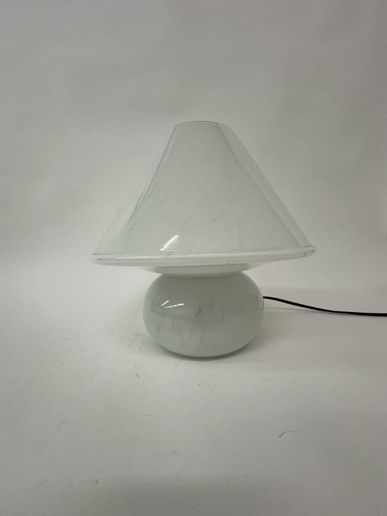 Image 1 of Table lamp Limburg glashutte mushroom 1970s