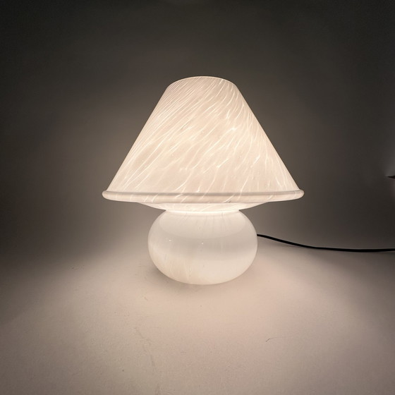 Image 1 of Lampe de table Limburg glass hut mushroom 1970