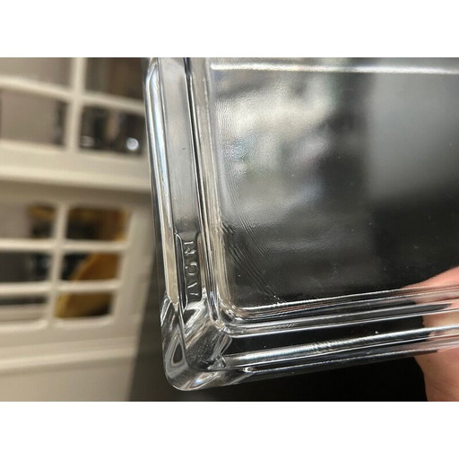 Vintage glass ashtray, 1970