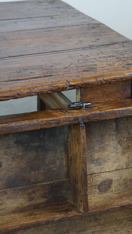 Image 1 of Dining Table With 2 Drawers