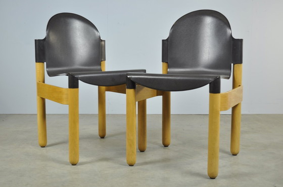 Image 1 of Thonet / Vintage Flex 2000 Beech Dining Chairs (2) / Gerd Lange / 1990s
