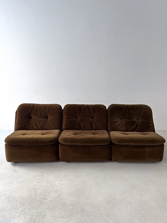 Image 1 of 3 sofa modules from Cor, model "Ambo" by Jo Otterpohl, velvet, 70s