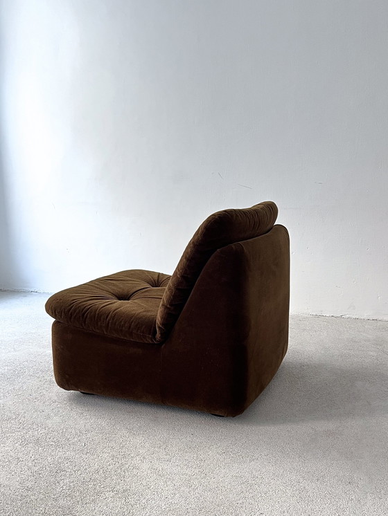 Image 1 of 3 sofa modules from Cor, model "Ambo" by Jo Otterpohl, velvet, 70s