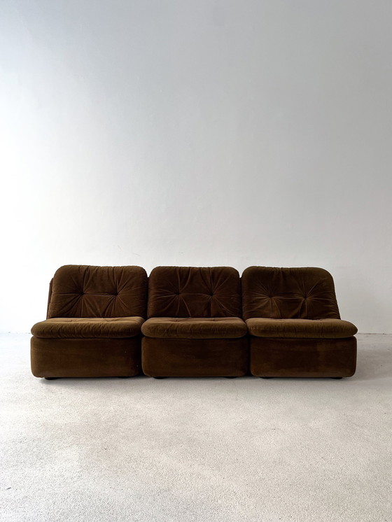 Image 1 of 3 sofa modules from Cor, model "Ambo" by Jo Otterpohl, velvet, 70s