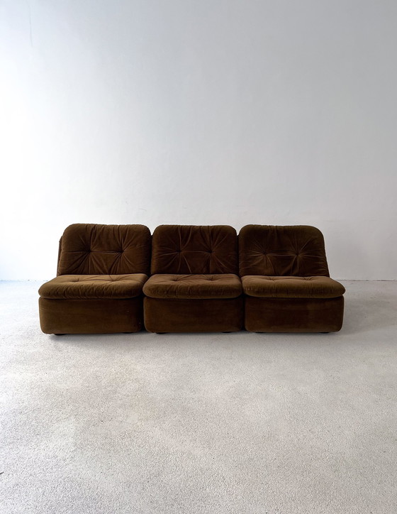 Image 1 of 3 sofa modules from Cor, model "Ambo" by Jo Otterpohl, velvet, 70s