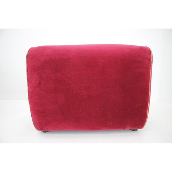 Image 1 of Pair of vintage velvet armchairs, Italy 1970