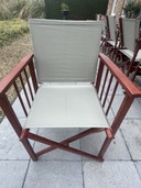 6x Hyllinge Møbler director chairs