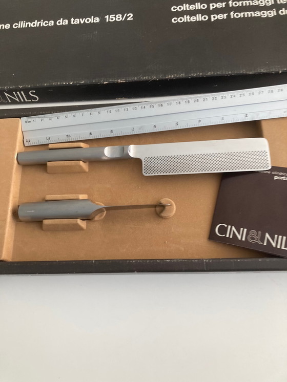 Image 1 of Exclusive Design Set Cheese Knives Cini&Nils