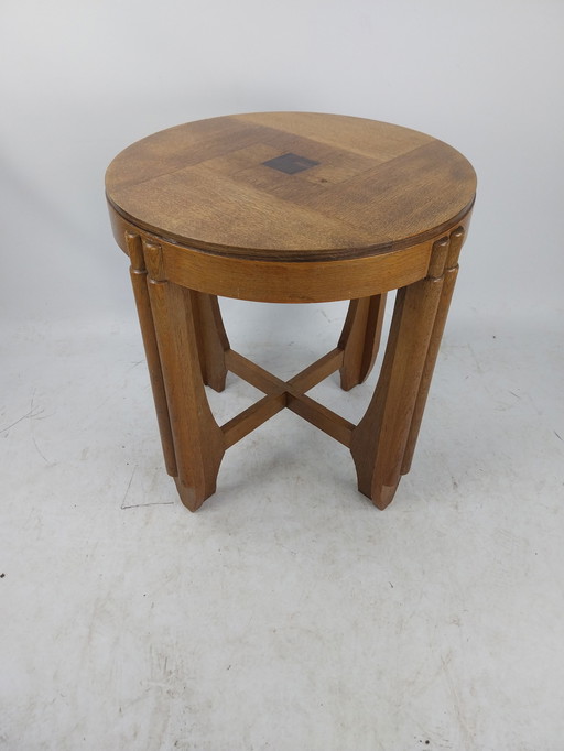 1 x Amsterdam school side table 1930's in good original condition.