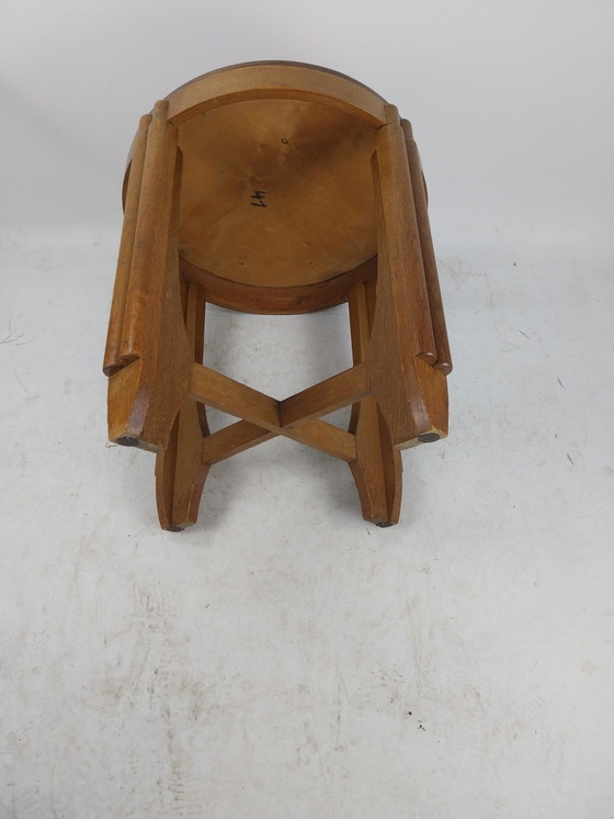 Image 1 of 1 x Amsterdam school side table 1930's in good original condition.