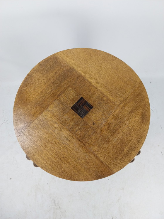 Image 1 of 1 x Amsterdam school side table 1930's in good original condition.