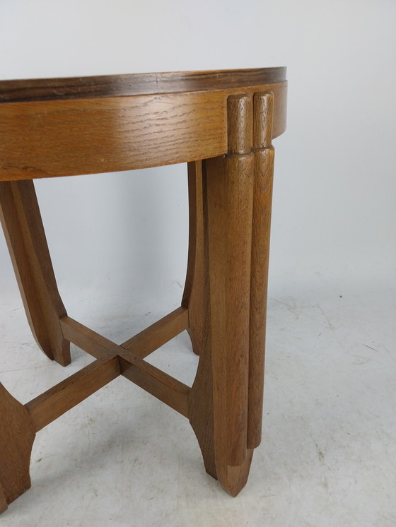 Image 1 of 1 x Amsterdam school side table 1930's in good original condition.