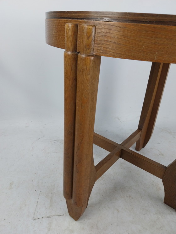 Image 1 of 1 x Amsterdam school side table 1930's in good original condition.