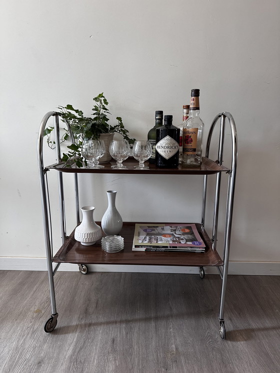 Image 1 of Serving Cart 60s/70s