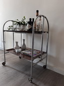 Carrello di servizio anni '60/'70