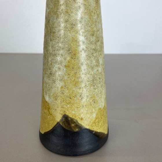 Image 1 of Vintage abstract ceramic pottery vase by Gerhard Liebenthron, Germany 1960s