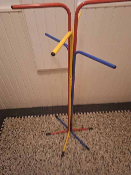 Image 1 of Ikea Coat Rack Memphis Style