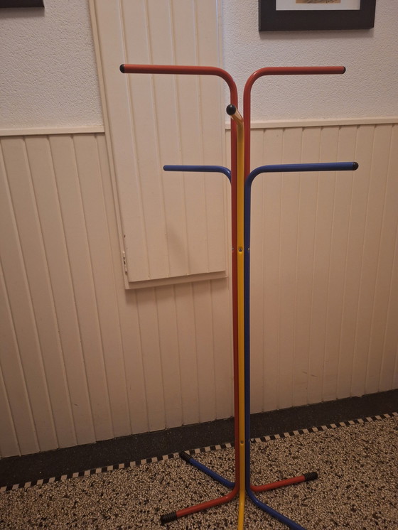 Image 1 of Ikea Coat Rack Memphis Style