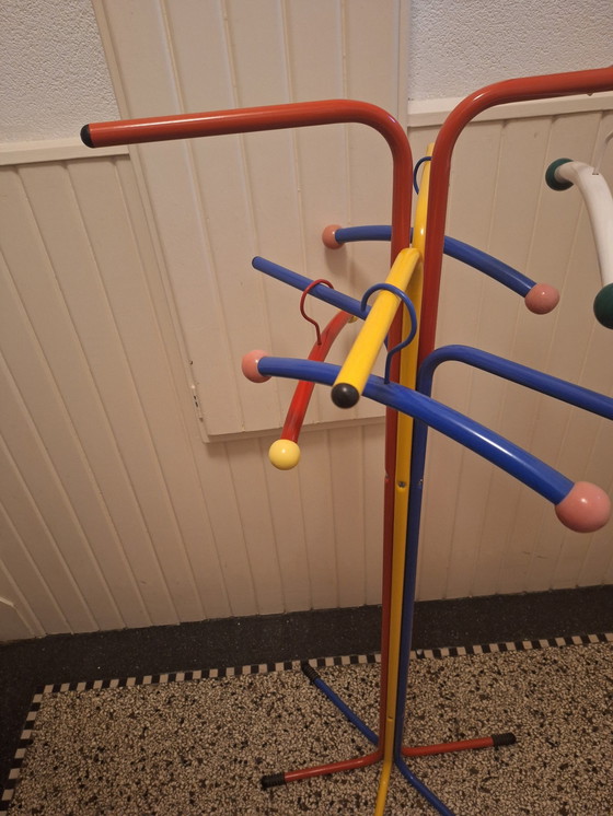 Image 1 of Ikea Coat Rack Memphis Style