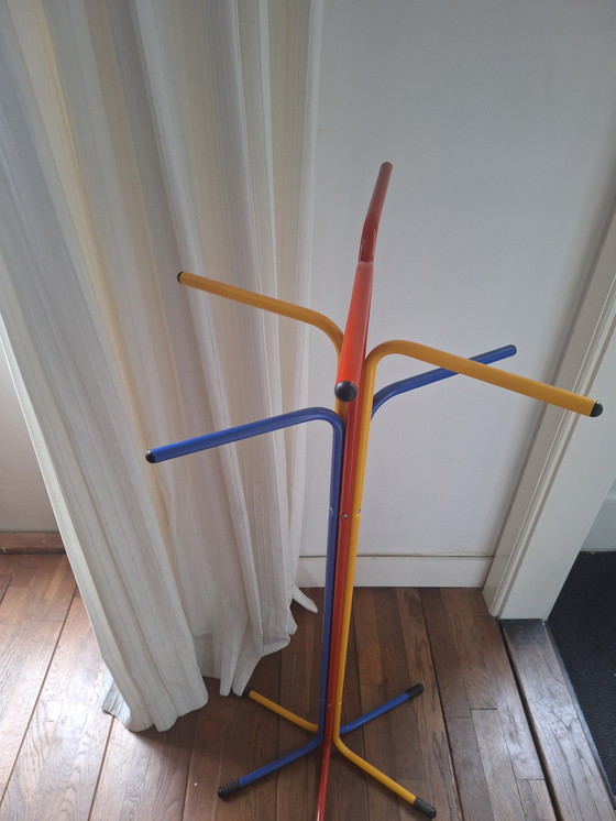Image 1 of Ikea Coat Rack Memphis Style