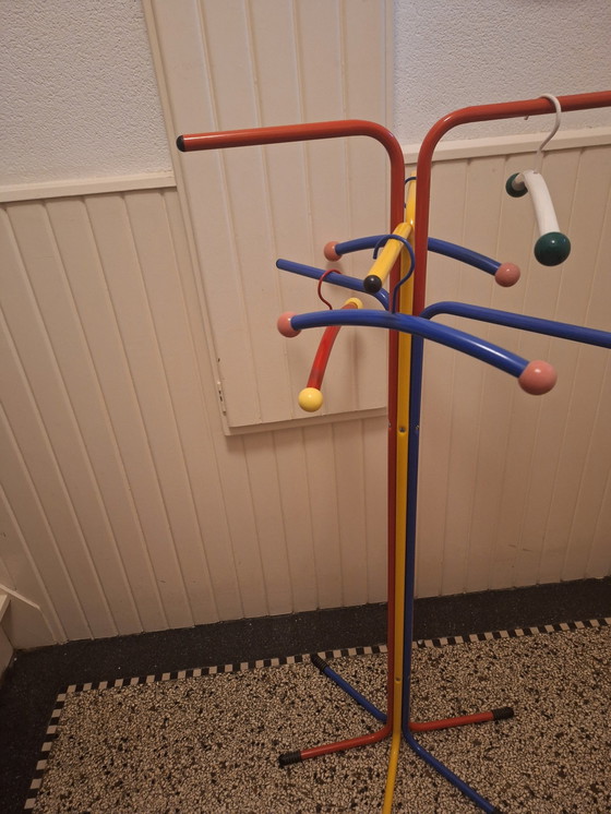 Image 1 of Ikea Coat Rack Memphis Style