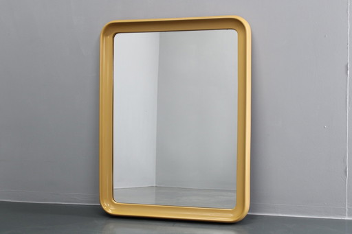 1970S Italian Rectangular Plastic Mirror 