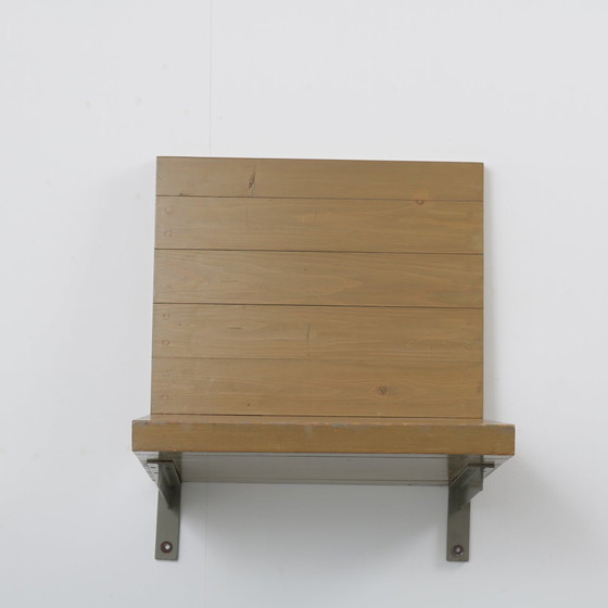 Image 1 of Rare Dom Hans van der Laan Wall Mounted Seat, Netherlands 1970